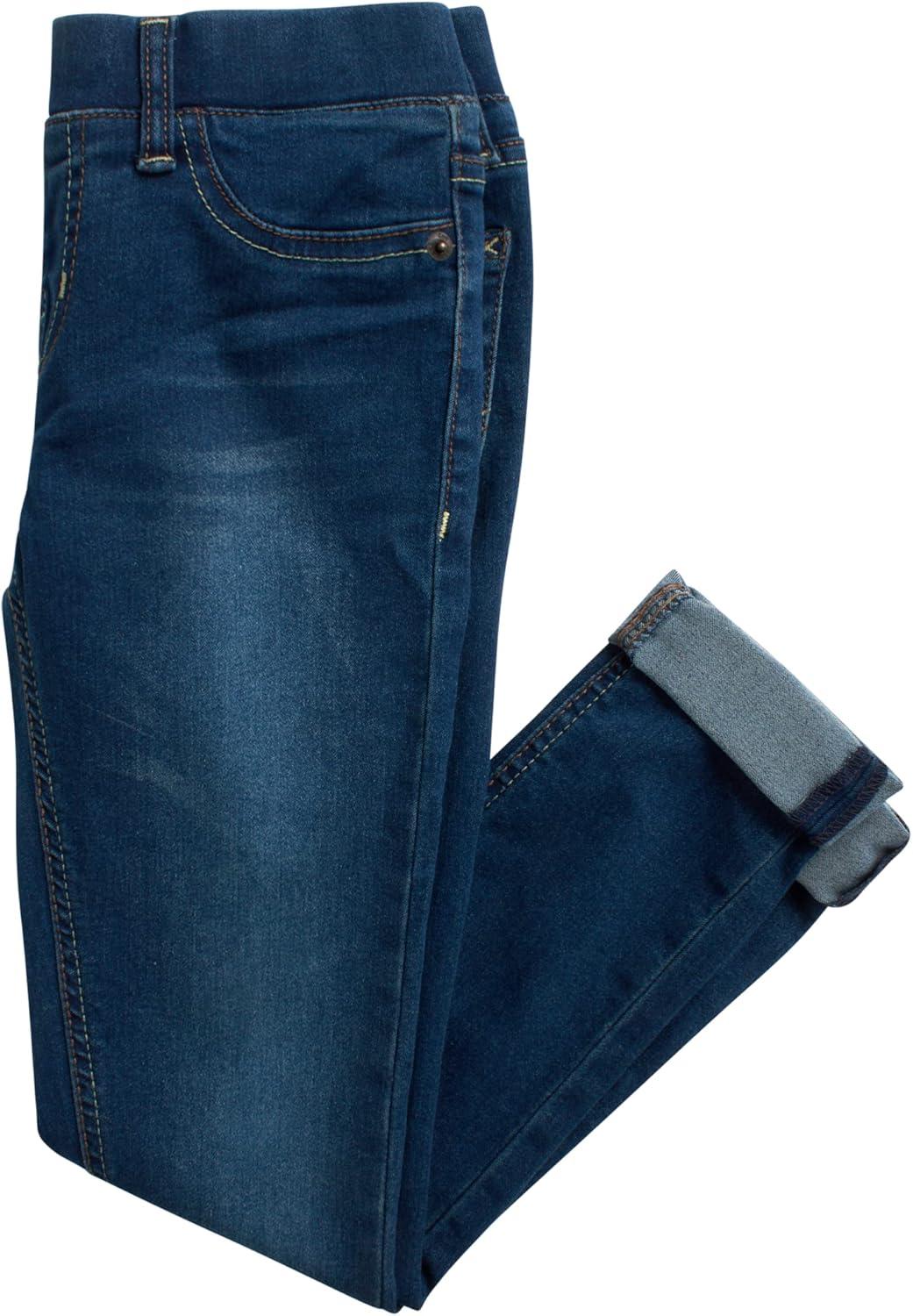 imageLee Girls Jeggings  Pull On Super Stretch Denim Skinny Jeans for Girls 46XMazarine