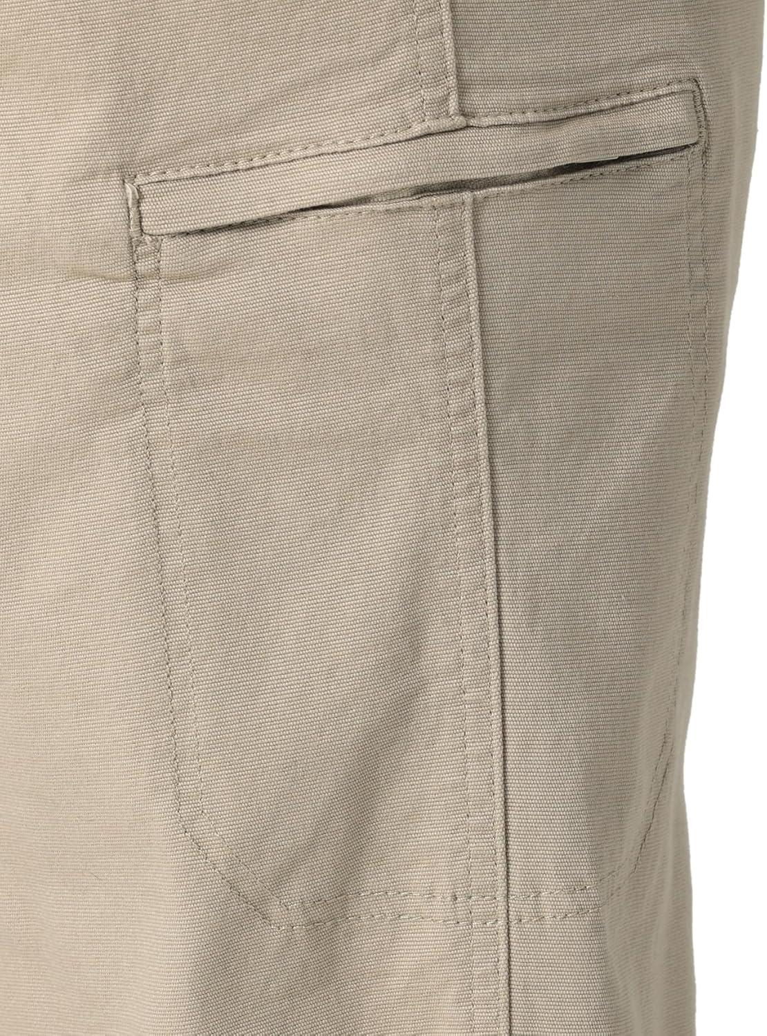 imageLee Mens Big ampamp Tall Extreme Motion Canvas Cargo PantBuff