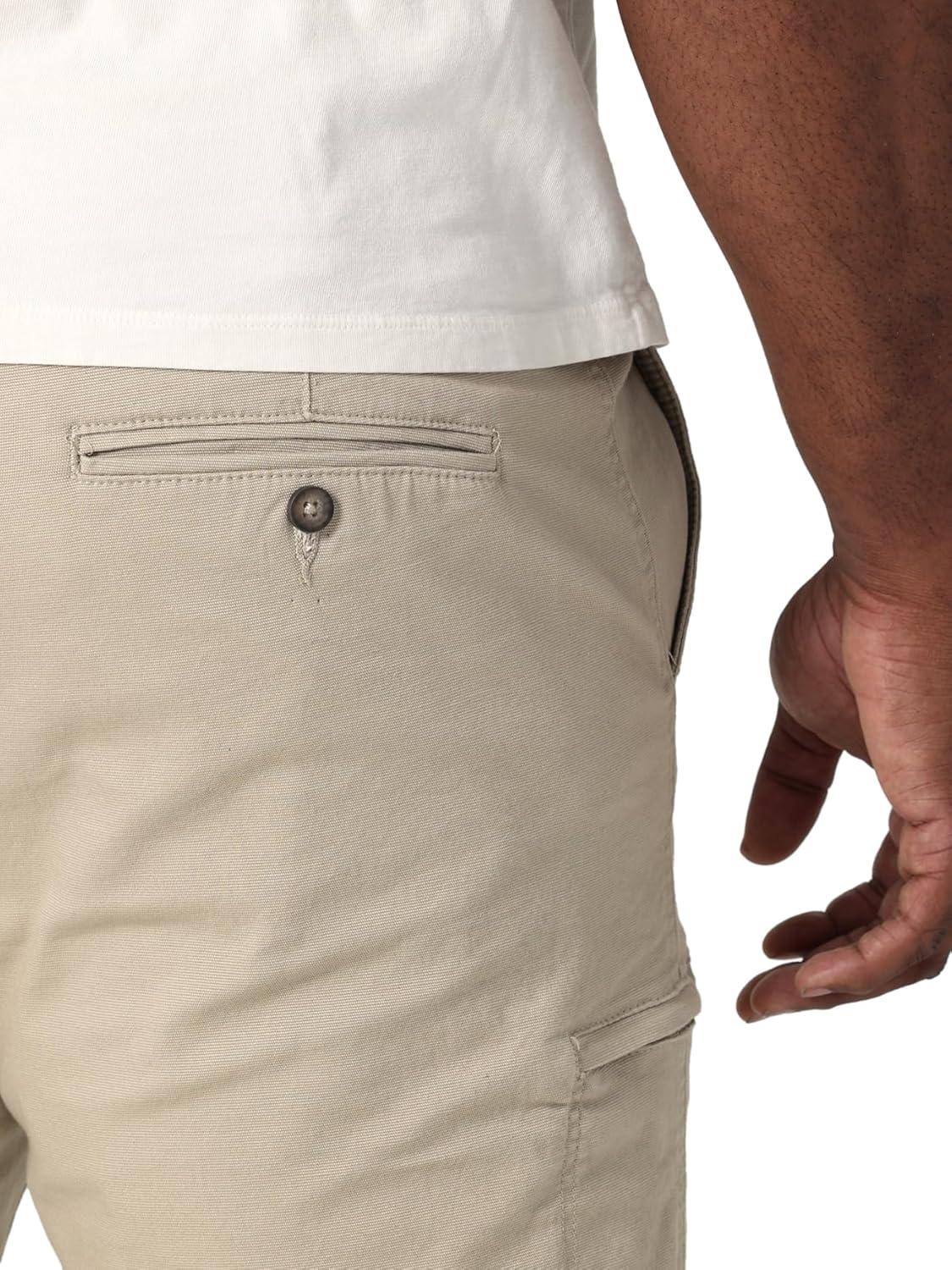 imageLee Mens Big ampamp Tall Extreme Motion Canvas Cargo PantBuff