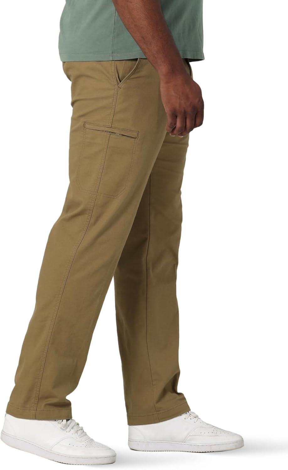 imageLee Mens Big ampamp Tall Extreme Motion Canvas Cargo PantNomad
