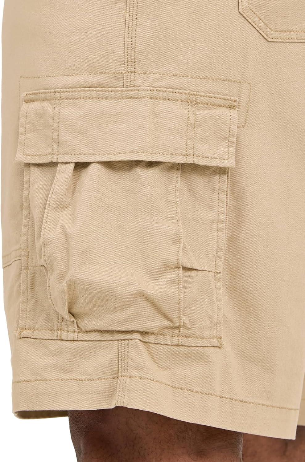 imageLee Mens Big ampamp Tall Extreme Motion Carolina Cargo ShortBuff
