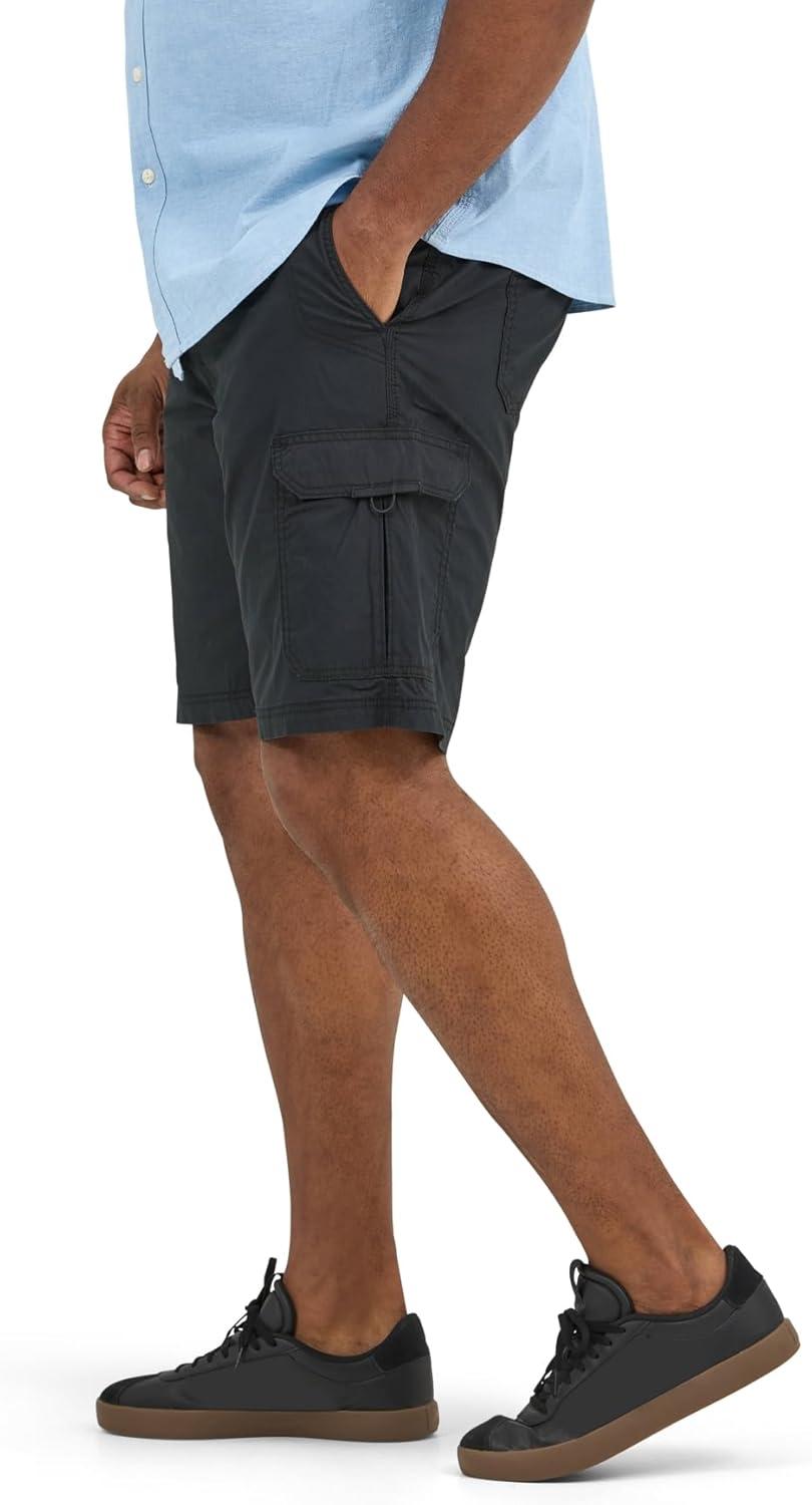 imageLee Mens Big ampamp Tall Extreme Motion Crossroad Cargo ShortBlack