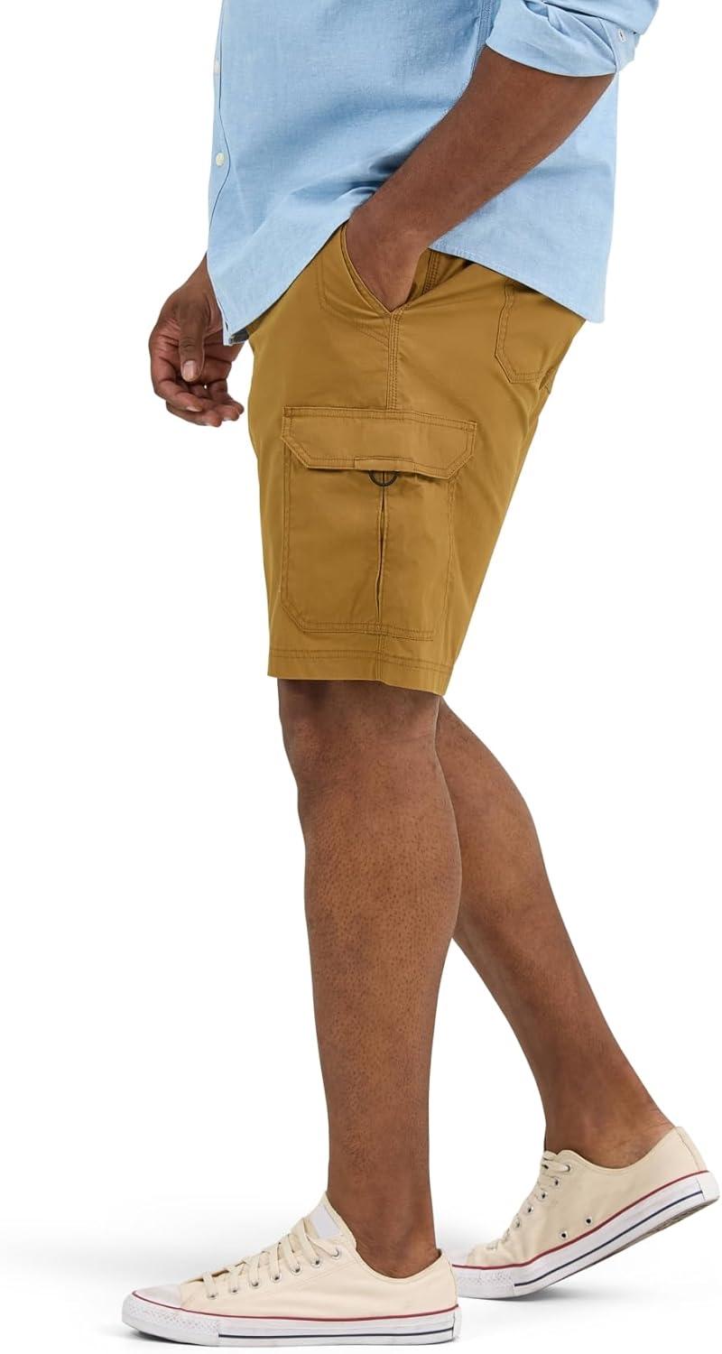 imageLee Mens Big ampamp Tall Extreme Motion Crossroad Cargo ShortGlazed Ginger