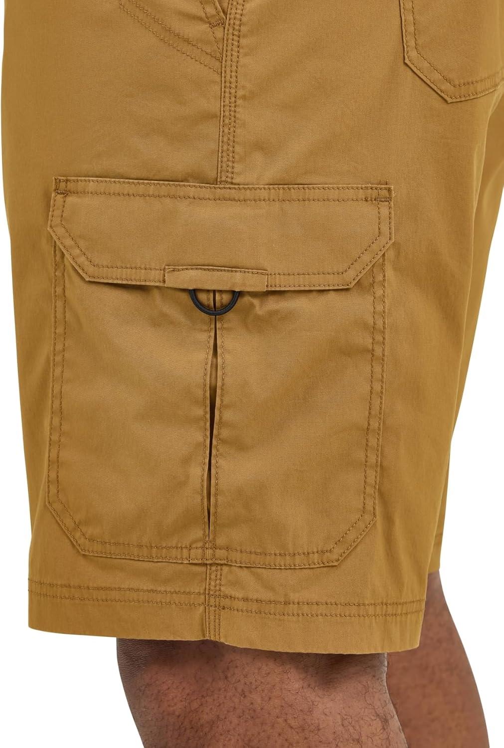 imageLee Mens Big ampamp Tall Extreme Motion Crossroad Cargo ShortGlazed Ginger