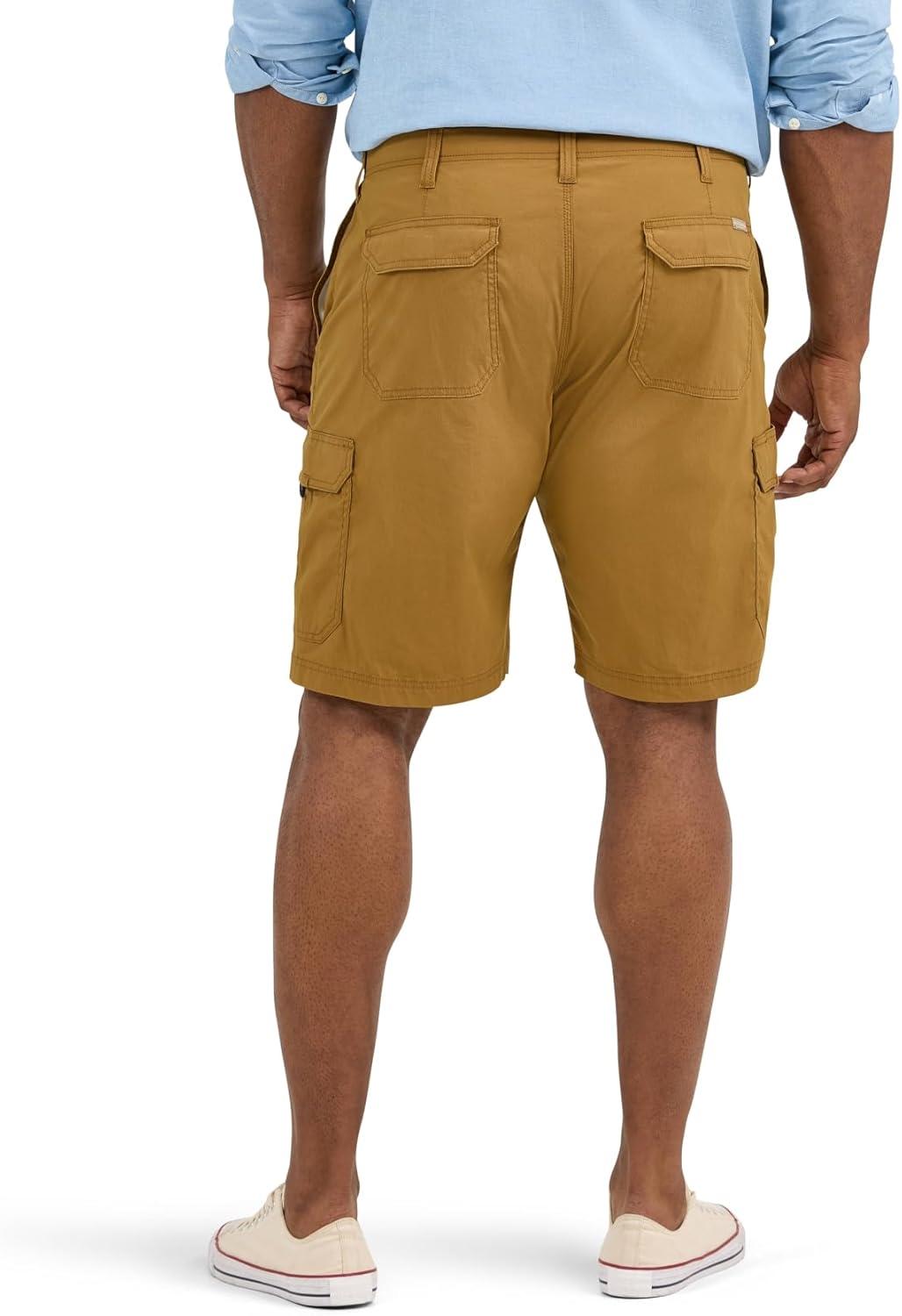imageLee Mens Big ampamp Tall Extreme Motion Crossroad Cargo ShortGlazed Ginger