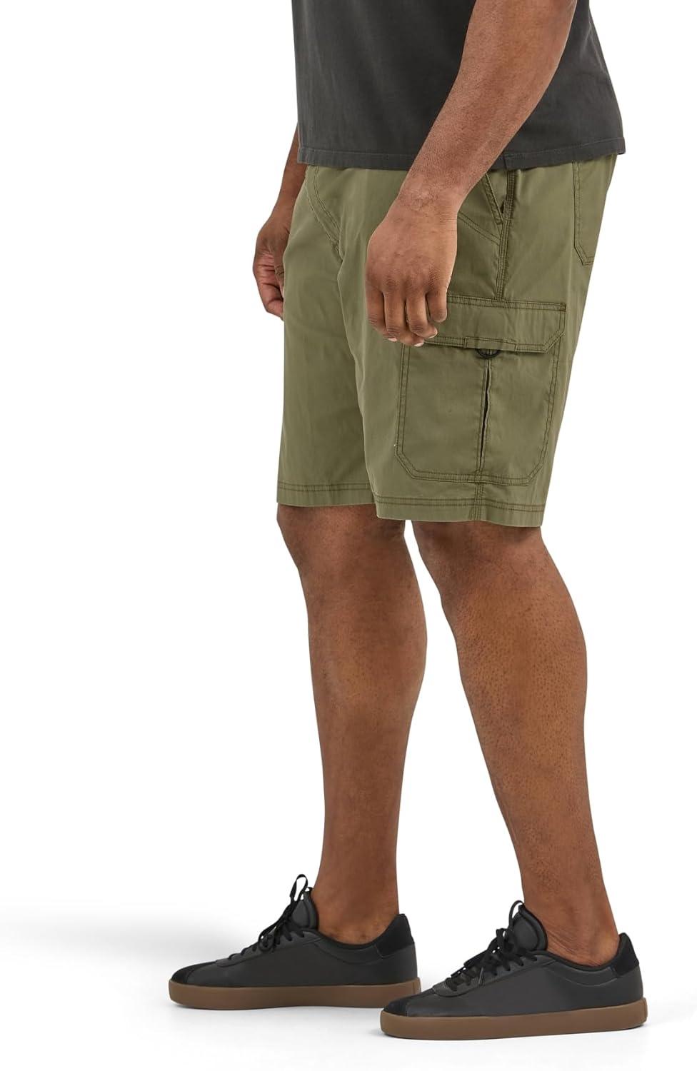 imageLee Mens Big ampamp Tall Extreme Motion Crossroad Cargo ShortOlive Night
