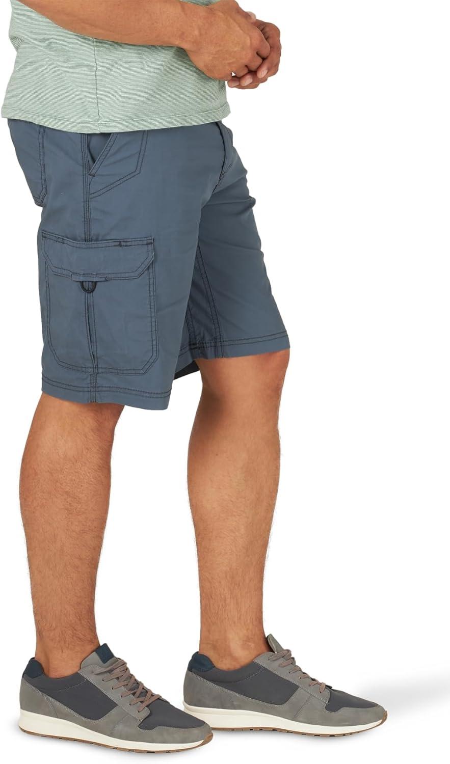 imageLee Mens Big ampamp Tall Extreme Motion Crossroad Cargo ShortSlate
