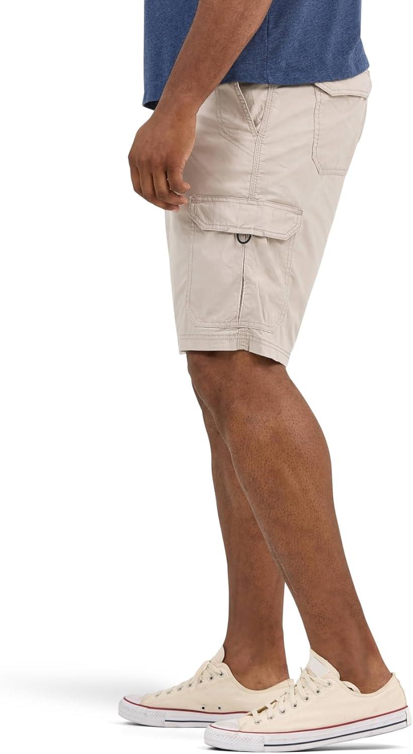 imageLee Mens Big ampamp Tall Extreme Motion Crossroad Cargo ShortStone
