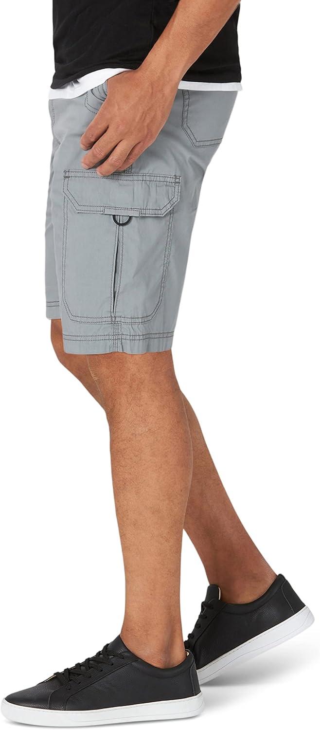 imageLee Mens Big ampamp Tall Extreme Motion Crossroad Cargo ShortStorm Gray