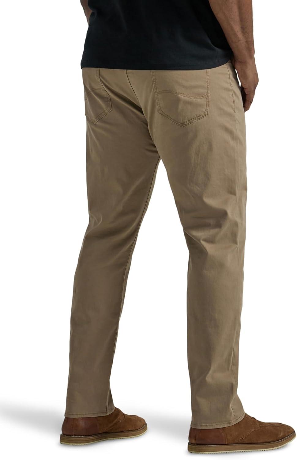 imageLee Mens Big ampamp Tall Extreme Motion Straight Taper JeanCougar