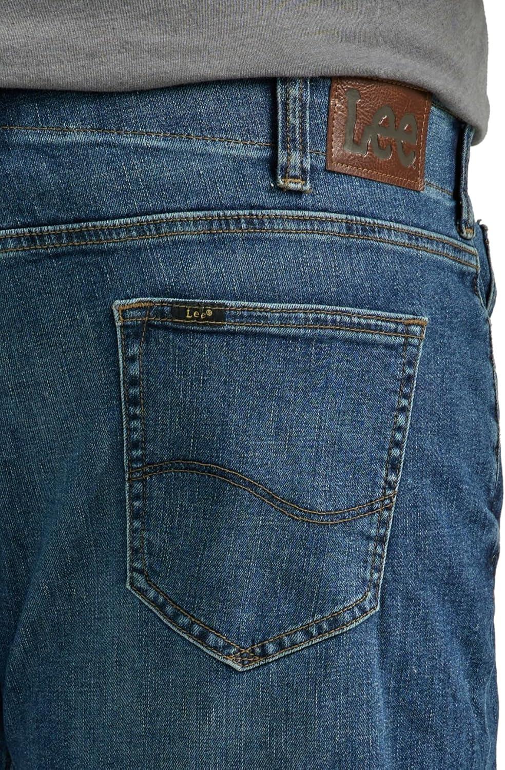 imageLee Mens Big ampamp Tall Extreme Motion Straight Taper JeanMaddox
