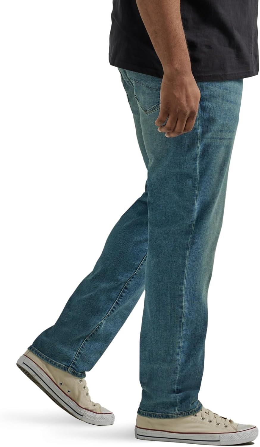 imageLee Mens Big ampamp Tall Extreme Motion Straight Taper JeanRadical