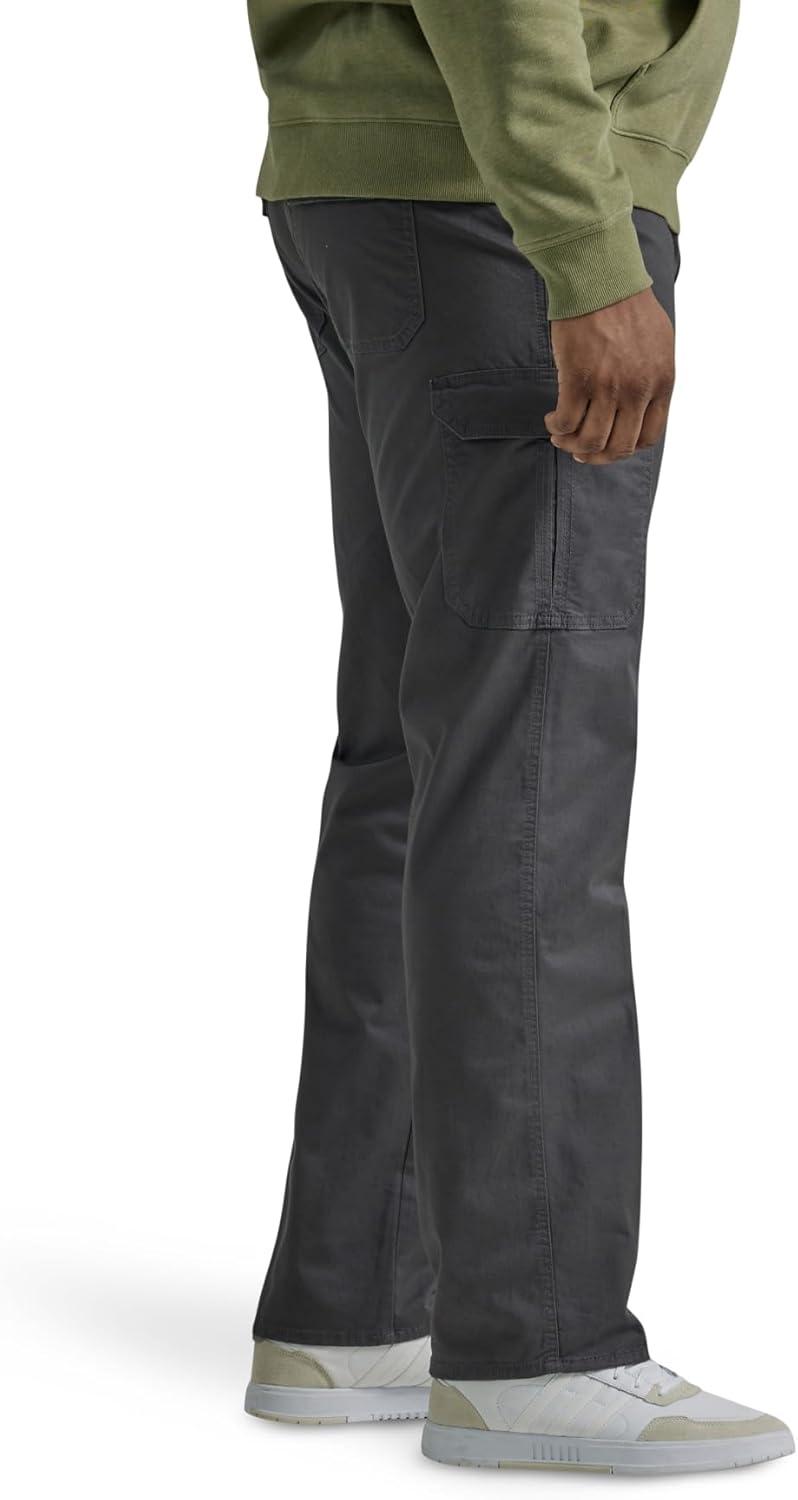 imageLee Mens Big ampamp Tall Extreme Motion Twill Cargo PantCharcoal