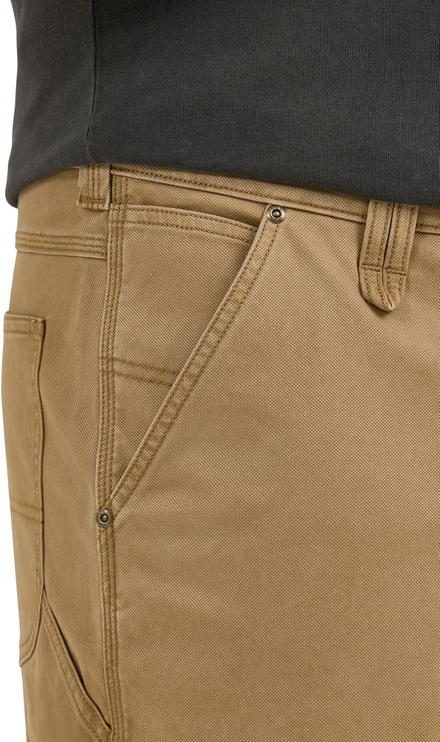 imageLee Mens Big ampamp Tall Legendary Workwear Carpenter ShortDark Khaki