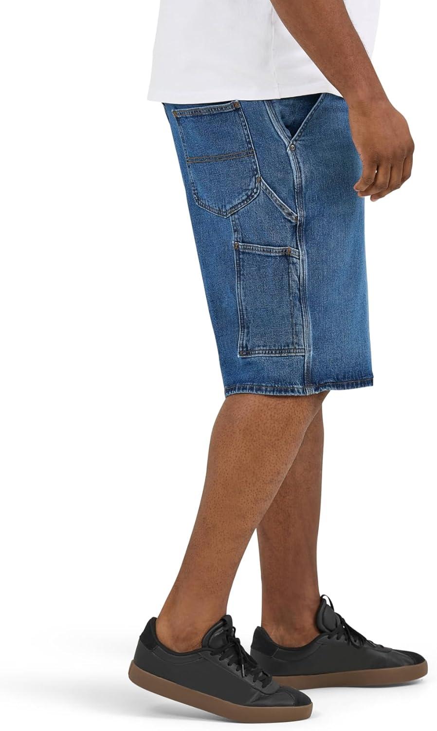imageLee Mens Big ampamp Tall Legendary Workwear Carpenter ShortMid Dark