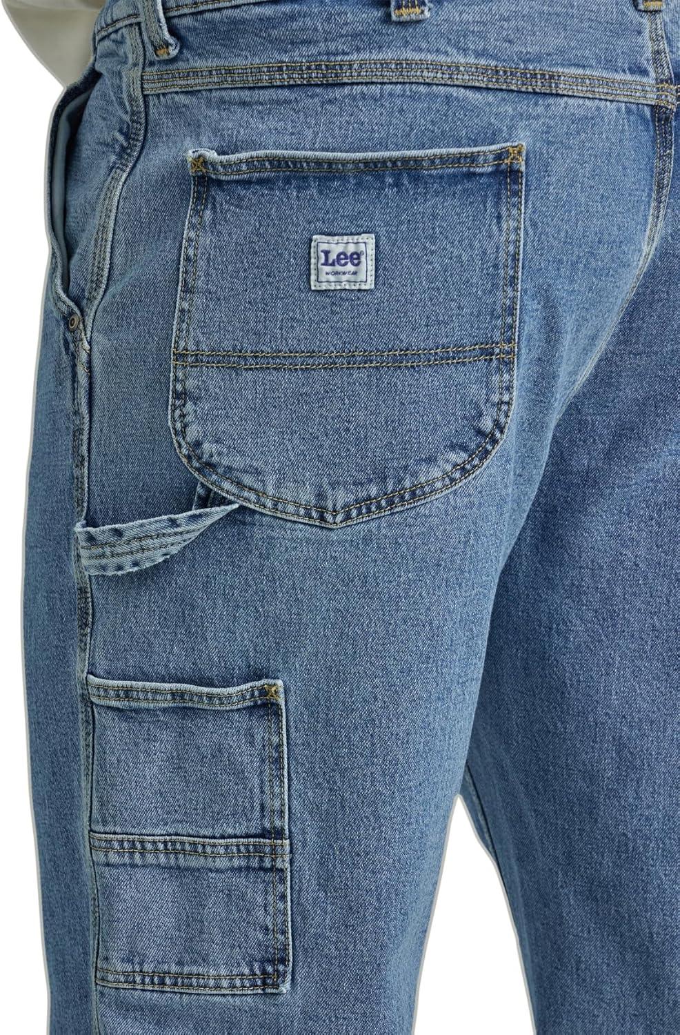 imageLee Mens Big and Tall Legendary Workwear Carpenter JeanSolo