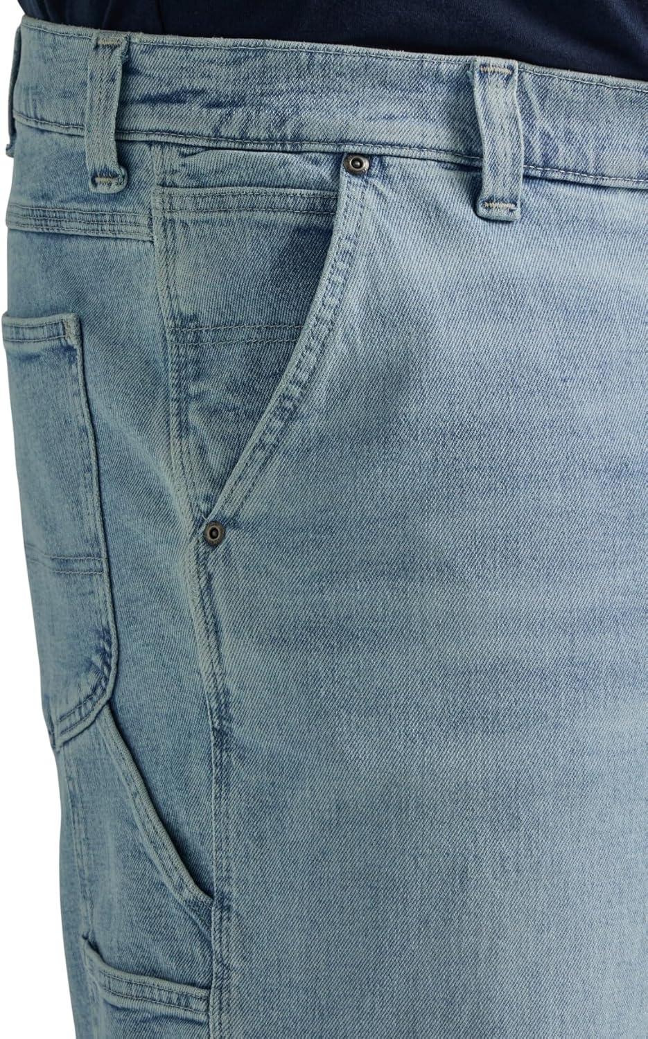 imageLee Mens Big and Tall Legendary Workwear Carpenter JeanUnion Fade