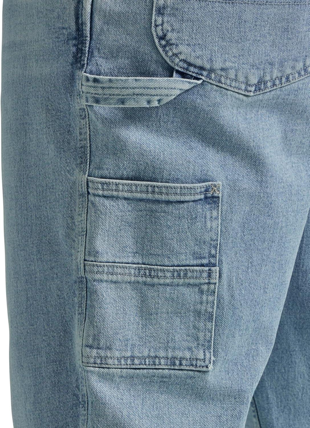 imageLee Mens Big and Tall Legendary Workwear Carpenter JeanUnion Fade