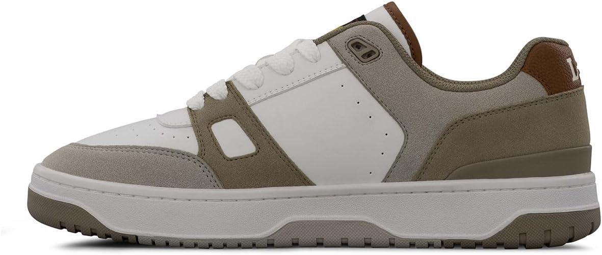 imageLee Mens Cortland SneakerWinter WhitePebbleBritish Tan