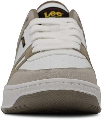 imageLee Mens Cortland SneakerWinter WhitePebbleBritish Tan