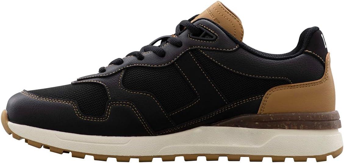 imageLee Mens Damien SneakerBlackTobacco