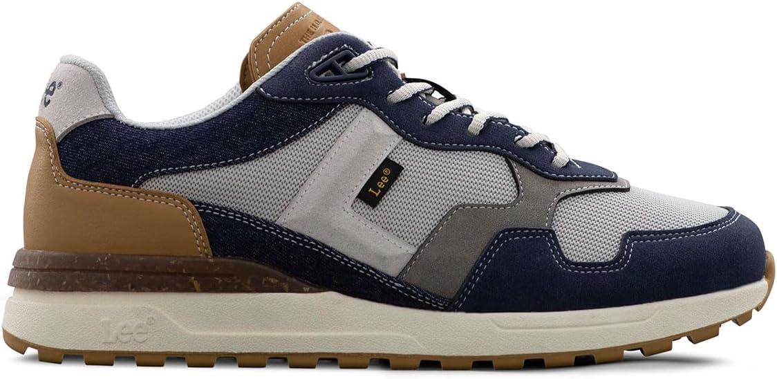 imageLee Mens Damien SneakerPlatinumMidnightNavy Denim