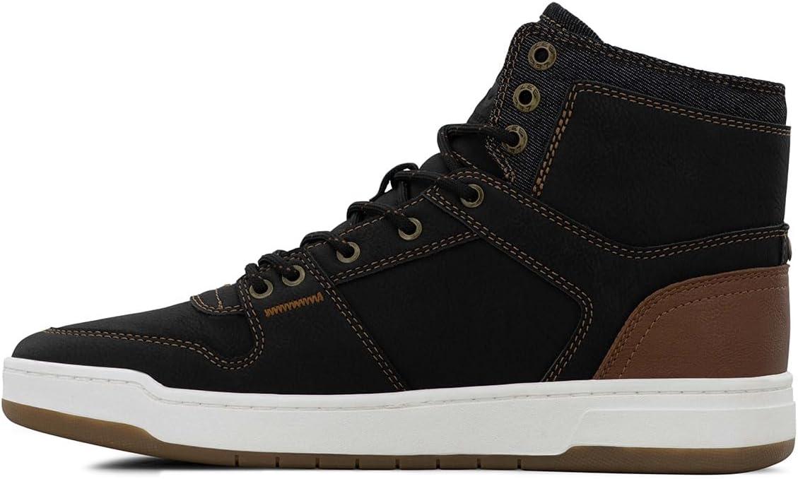 imageLee Mens Daybreaker Hi SneakerBlackBritish Tan