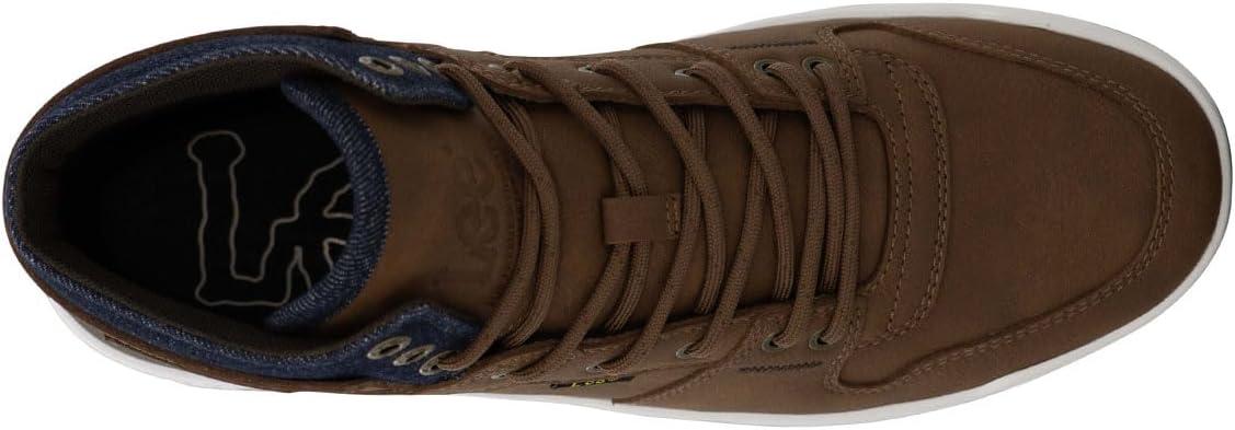 imageLee Mens Daybreaker Hi SneakerBritish TanChocolate