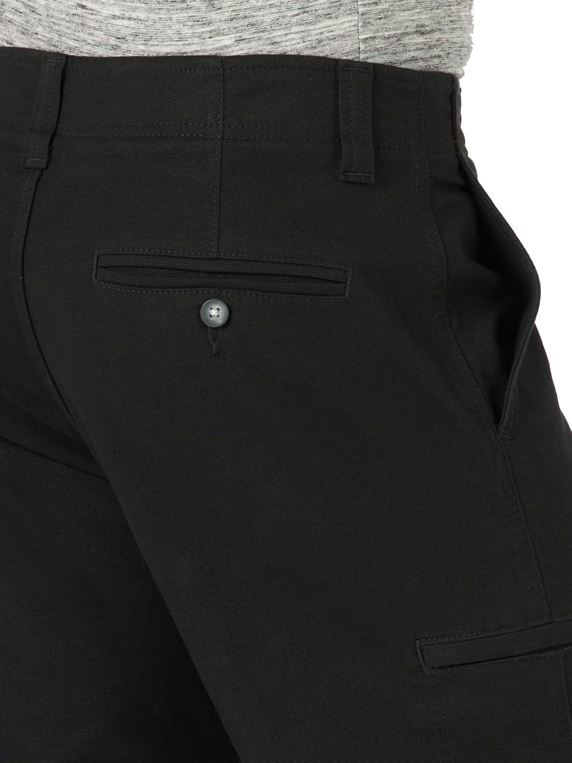 imageLee Mens Extreme Motion Canvas Cargo PantBlack