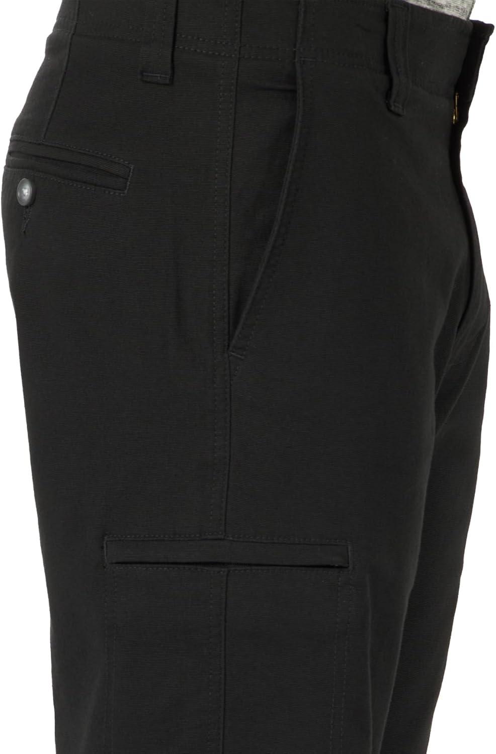 imageLee Mens Extreme Motion Canvas Cargo PantBlack