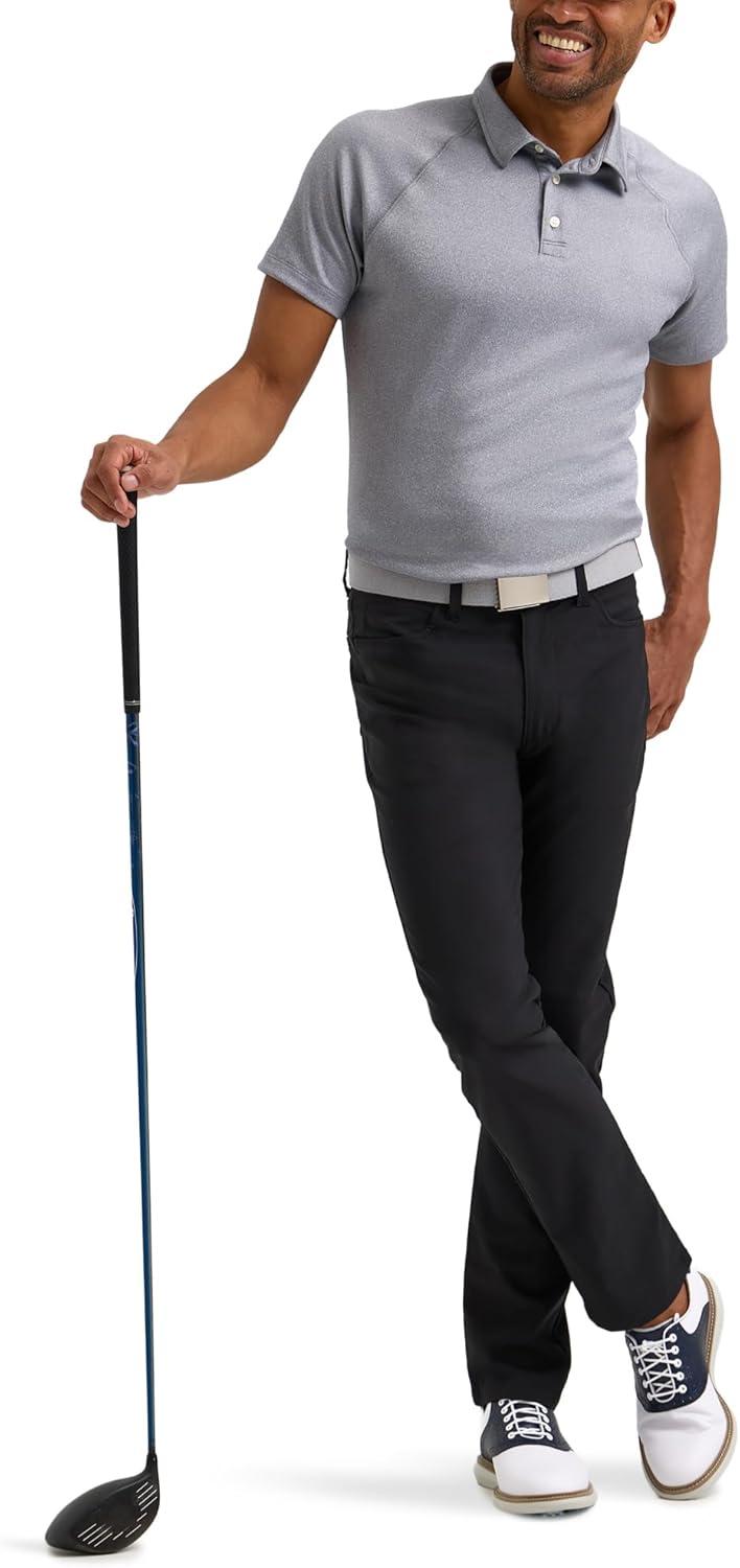 imageLee Mens Golf Series 5Pocket Synthetic Long PantBlack