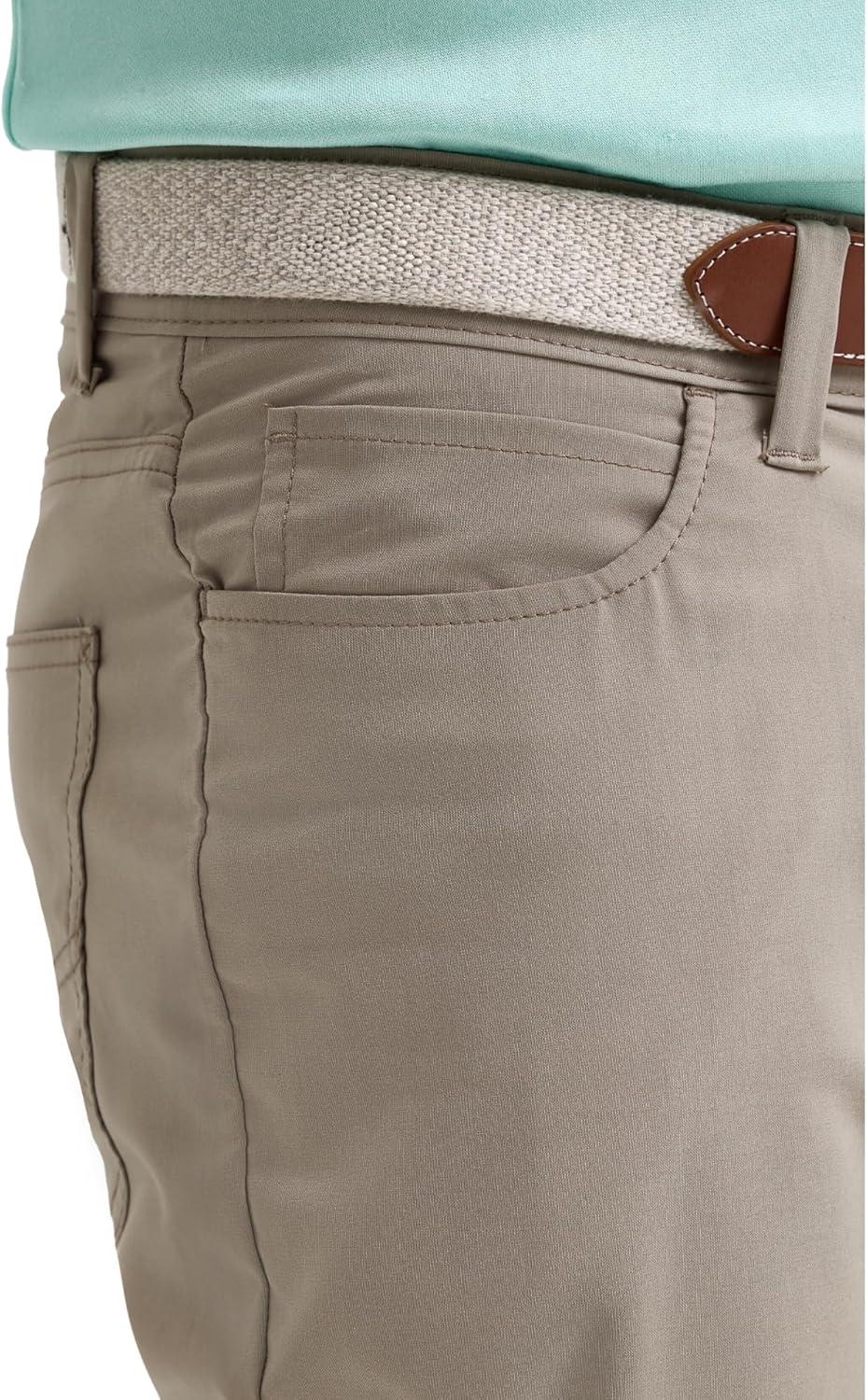imageLee Mens Golf Series 5Pocket Synthetic Long PantMushroom