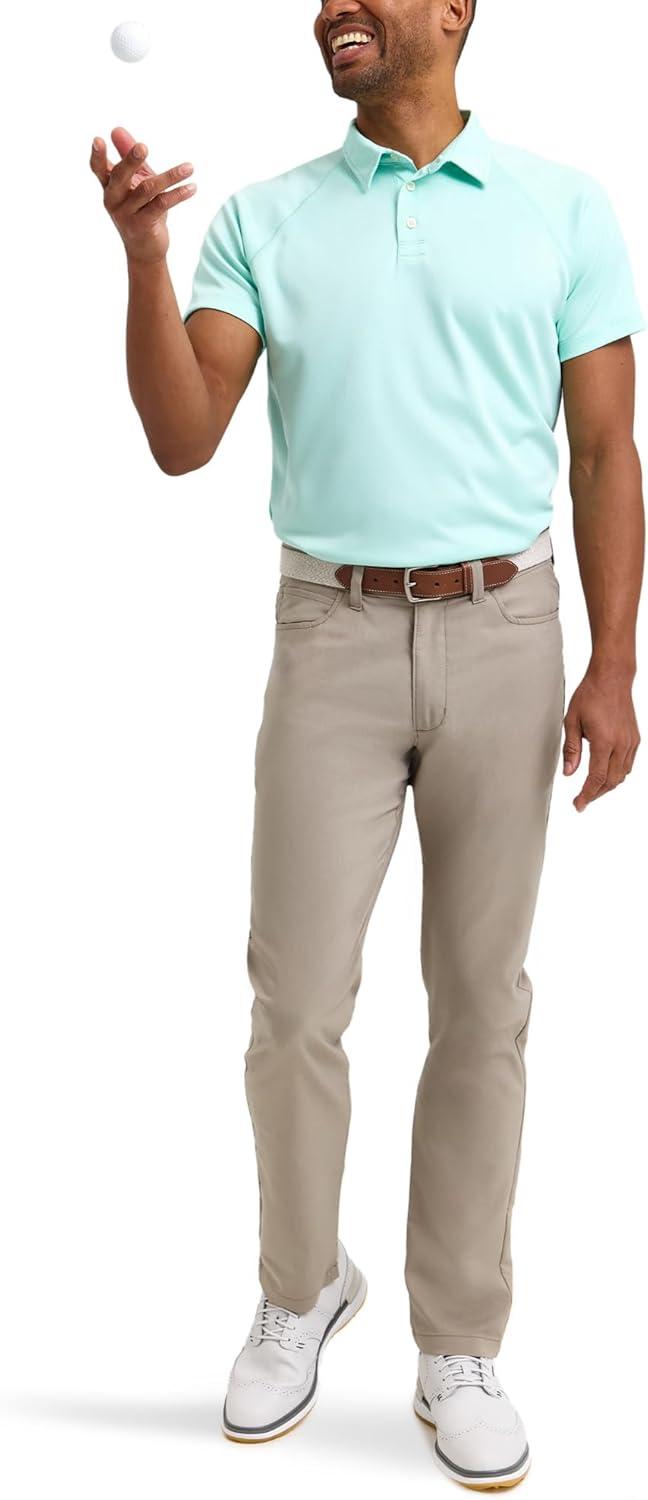 imageLee Mens Golf Series 5Pocket Synthetic Long PantMushroom