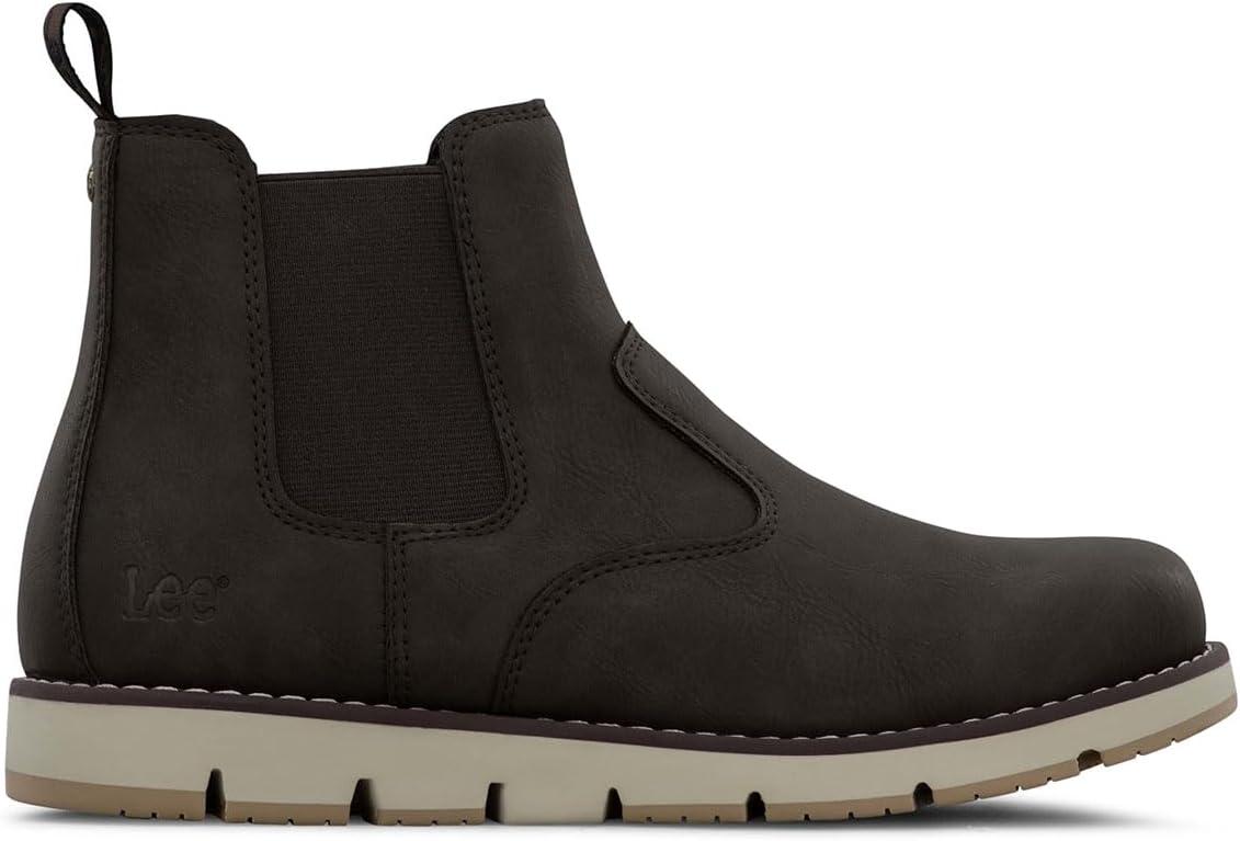 imageLee Mens Roman Chelsea BootBlack Coffee