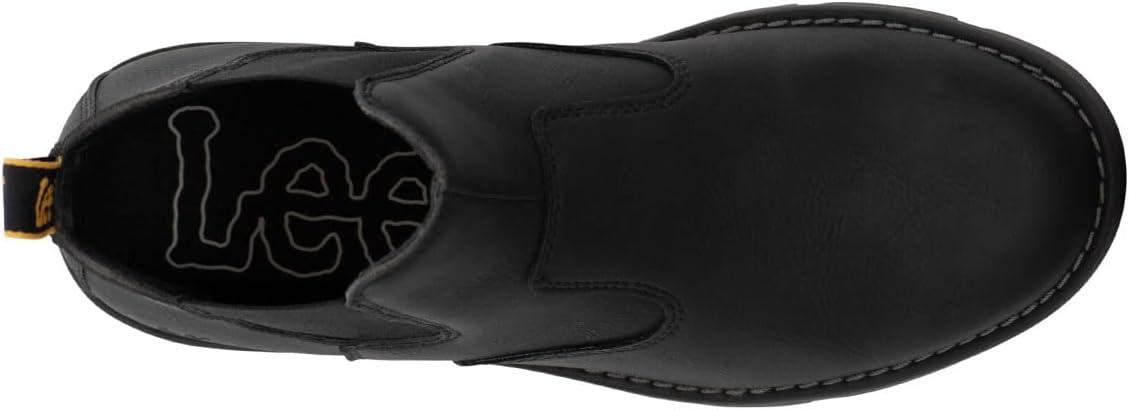 imageLee Mens Roman Chelsea BootBlack Monochrome