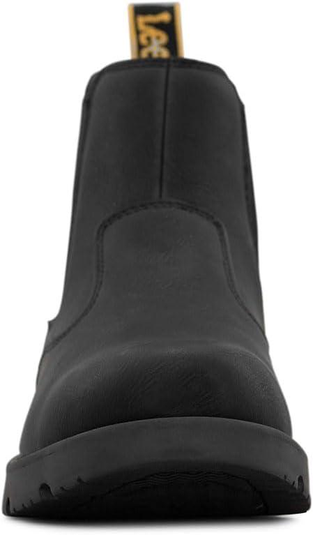 imageLee Mens Roman Chelsea BootBlack Monochrome
