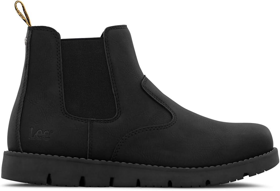 imageLee Mens Roman Chelsea BootBlack Monochrome