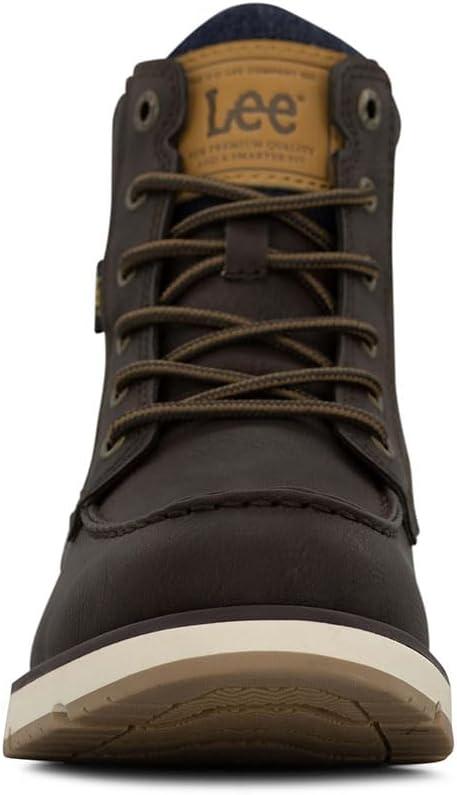 imageLee Mens Waylon Chukka BootBlack CoffeeChocolateNavy Denim