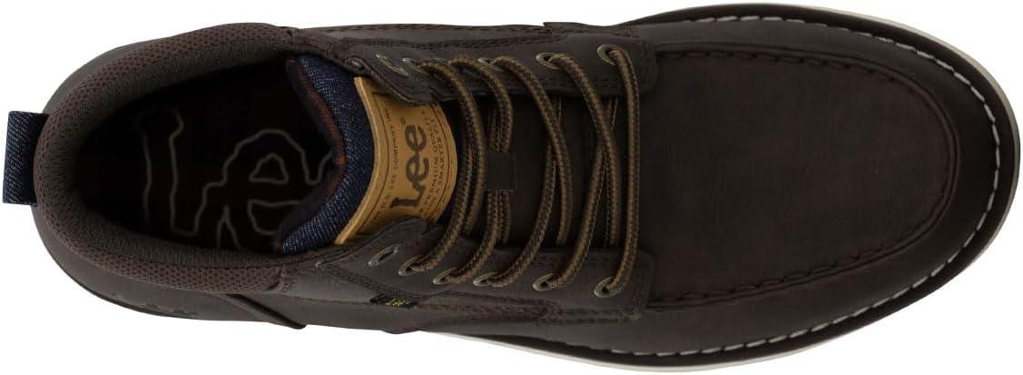 imageLee Mens Waylon Chukka BootBlack CoffeeChocolateNavy Denim