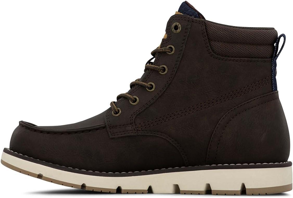 imageLee Mens Waylon Chukka BootBlack CoffeeChocolateNavy Denim