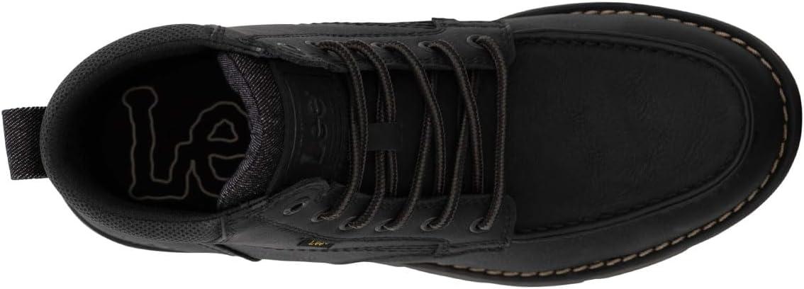 imageLee Mens Waylon Chukka BootBlackBlack DenimGum
