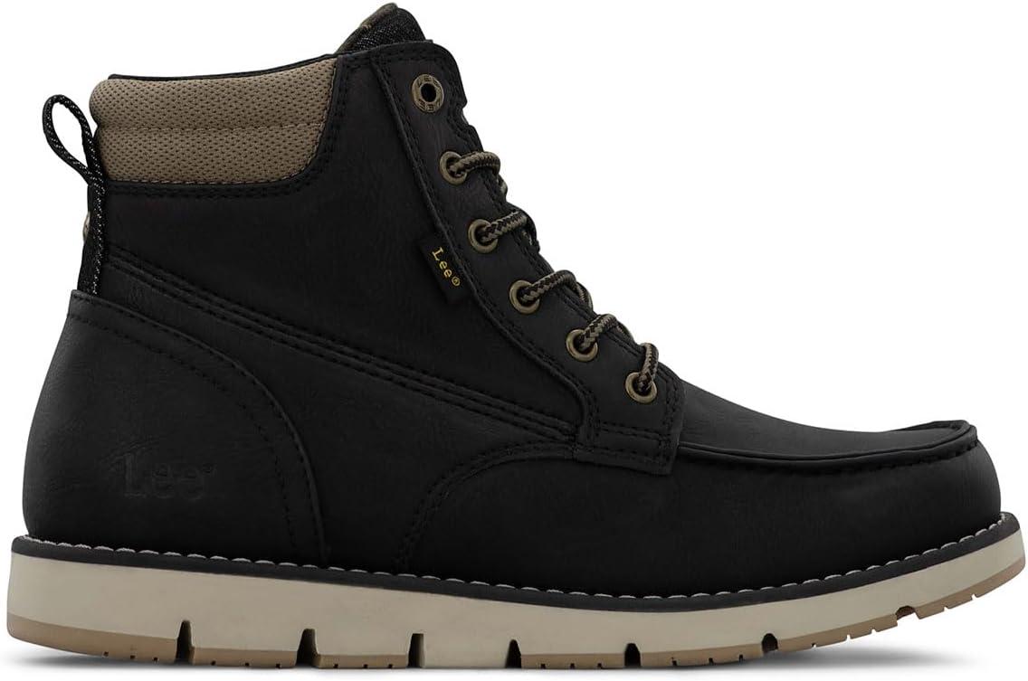 imageLee Mens Waylon Chukka BootBlackDriftwoodBlack Denim