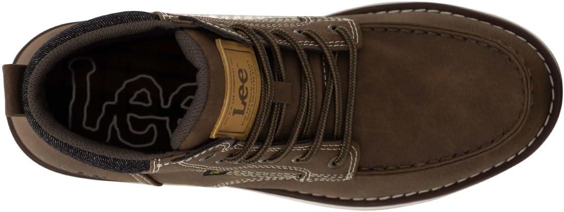 imageLee Mens Waylon Chukka BootCedar WaxBlack Denim
