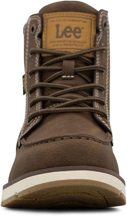 imageLee Mens Waylon Chukka BootCedar WaxBlack Denim