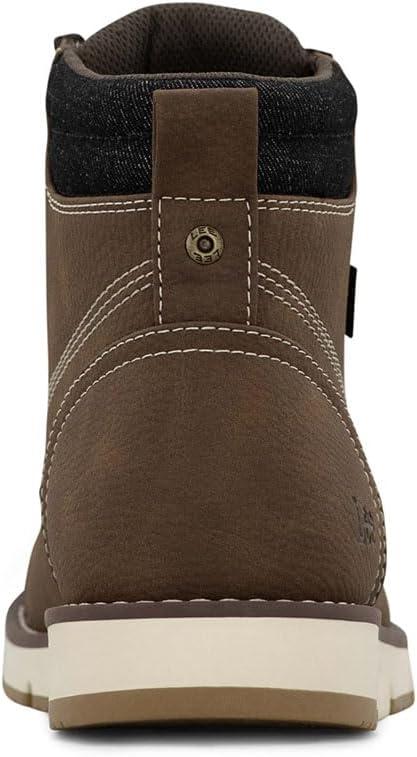 imageLee Mens Waylon Chukka BootCedar WaxBlack Denim