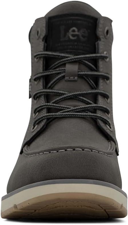 imageLee Mens Waylon Chukka BootCharcoal WaxBlack Denim