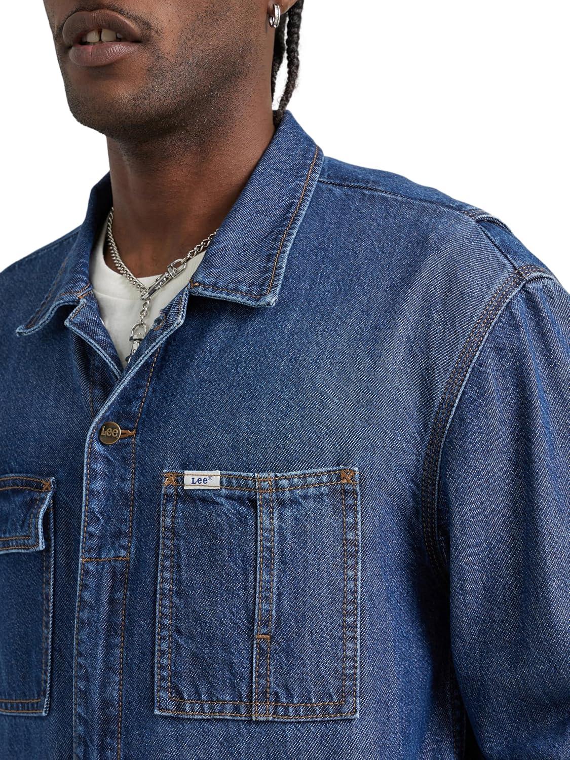imageLee Mens Workwear UnionallMid Wash