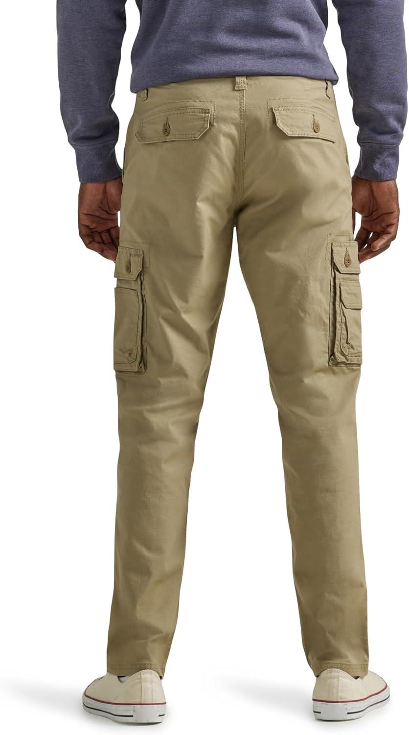 imageLee Mens Wyoming Relaxed Fit Cargo PantKc Khaki Ripstop