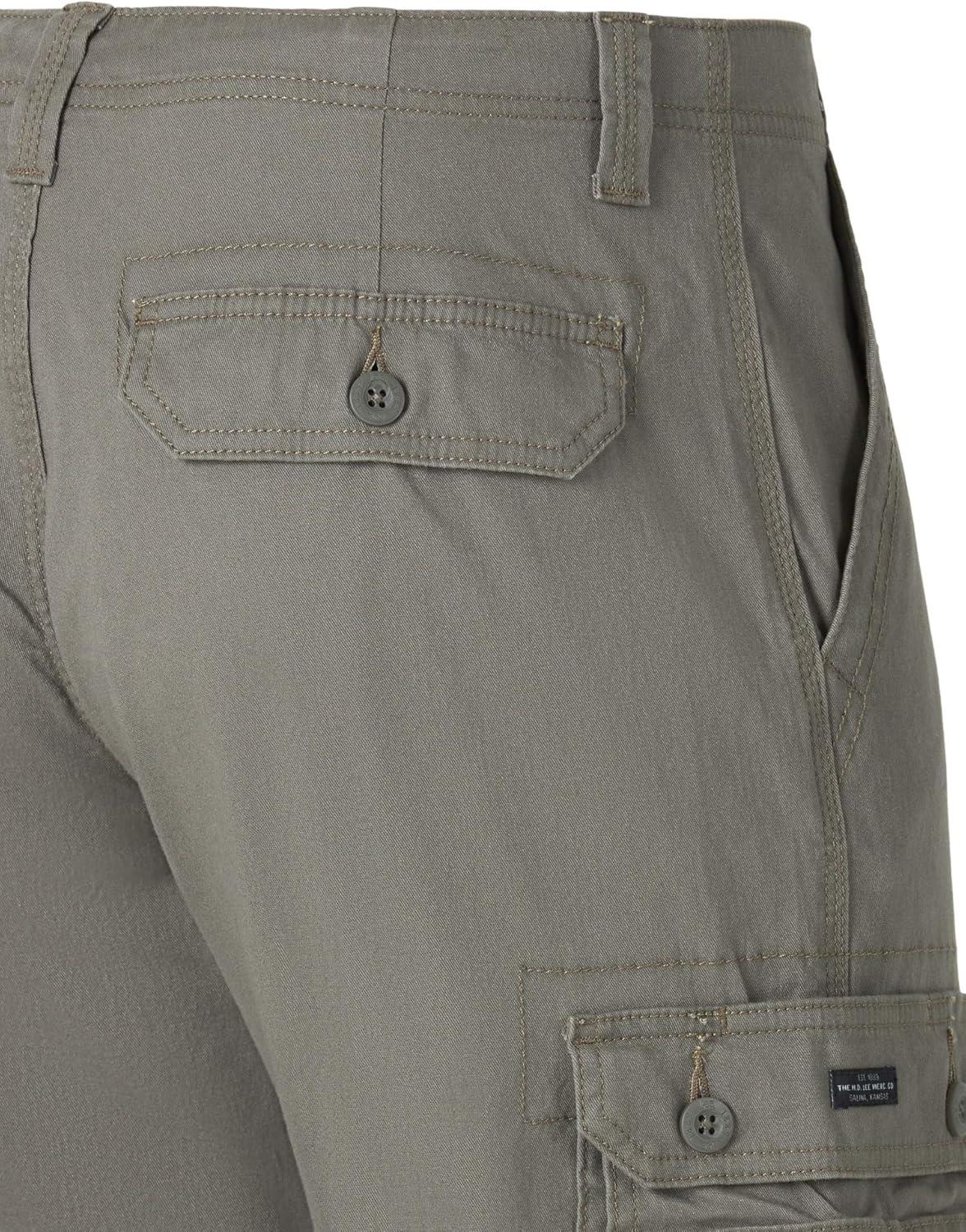 imageLee Mens Wyoming Relaxed Fit Cargo PantSagebrush