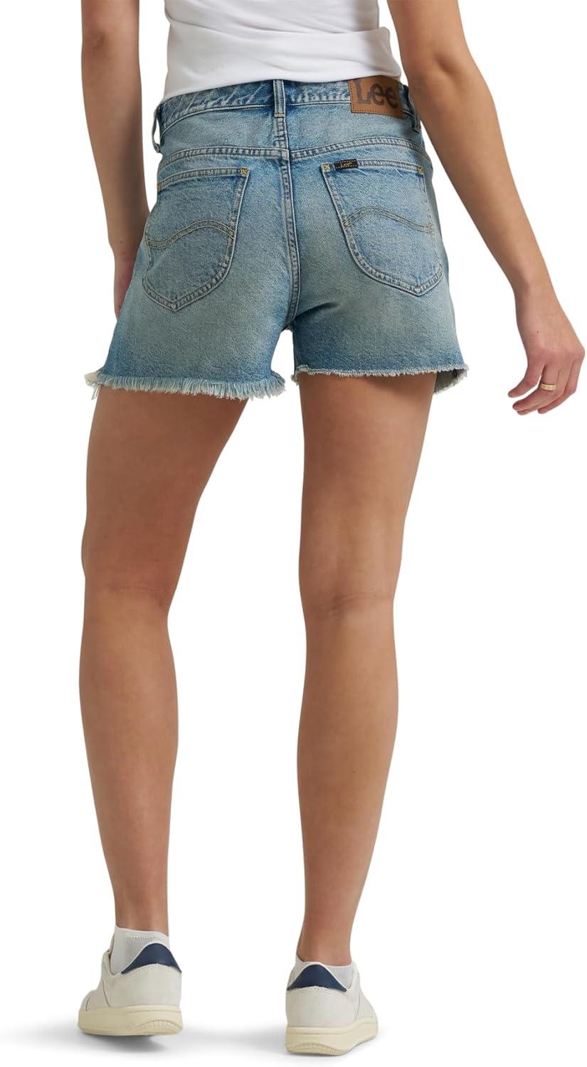 imageLee Womens 3quot Cut Off ShortBurn Bright